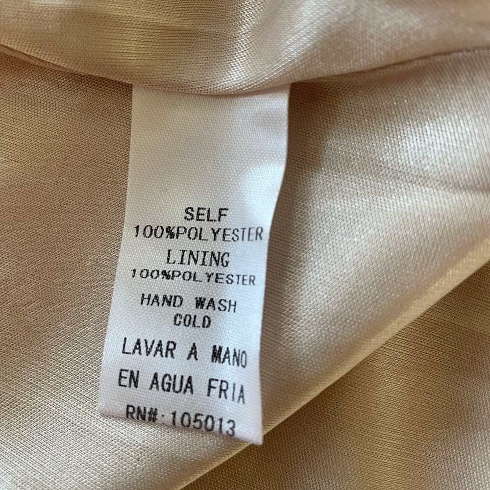 ANDREE by UNIT DRESS, Size L, Off White, NEW WITH TAGS Bow Detail - Picture 13 of 15